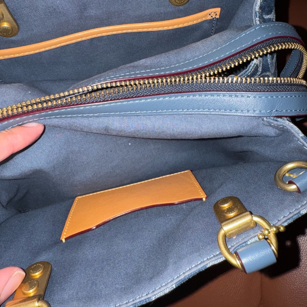 Coach Rogue 25 in Signature Denim - Picture 9 of 9